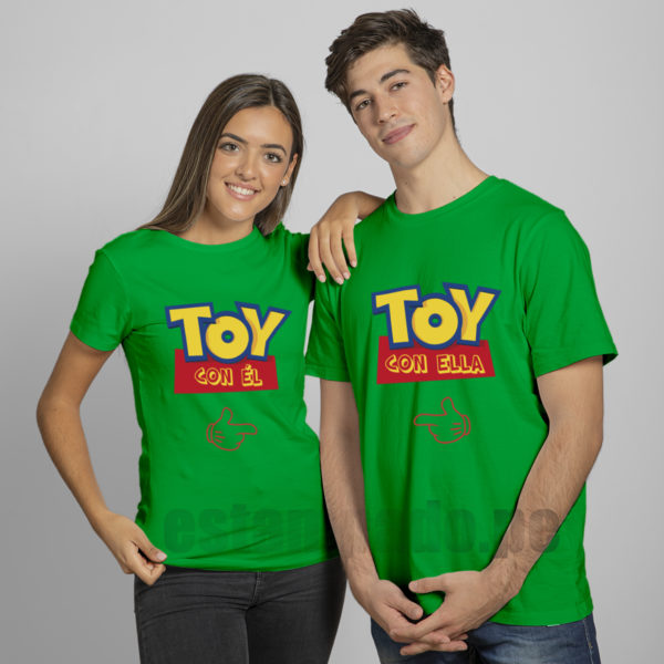 Polos Toy Story para parejas de enamorados