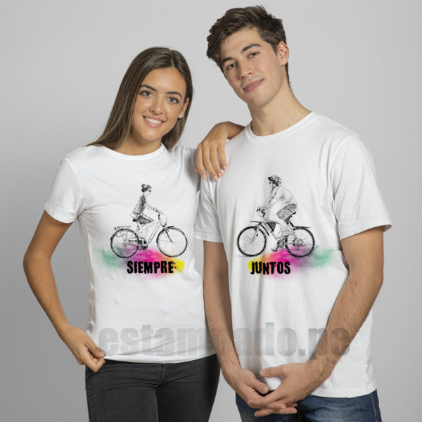 polos de ciclista para parejas de enamorados