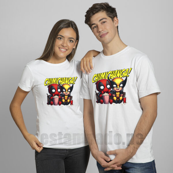 polos de deadpool para parejas