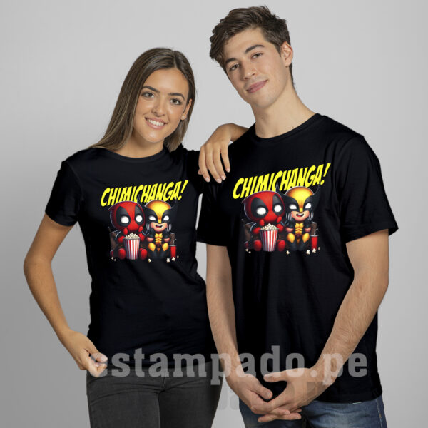 polos de deadpool para parejas